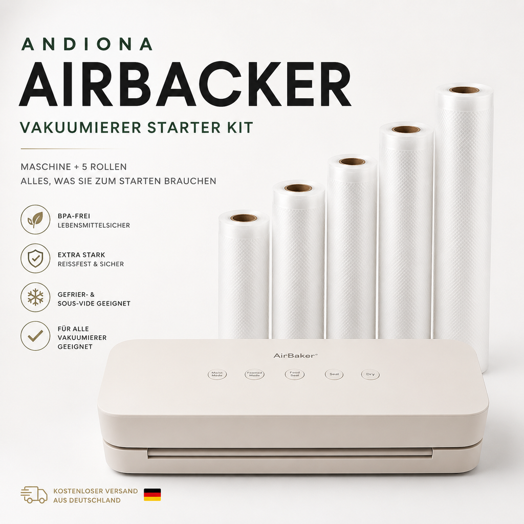 Andiona Fresh System™ – Vakuumsystem & Folien Set