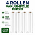 Andiona® Vakuumfolien Set – 4 Rollen