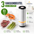 Andiona® Vakuum-Beutel Set mit Akku-Pumpe