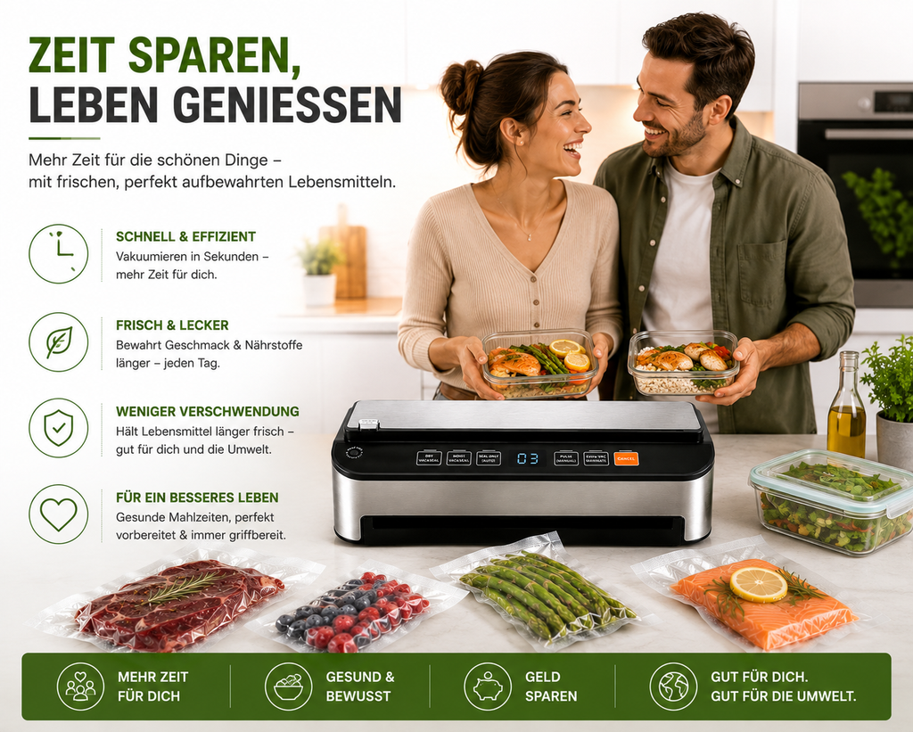 Andiona Premium VS6685H – Lebensmittelaufbewahrung im Alltag