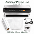 Andiona Premium VS6685H – Gerät und Lieferumfang