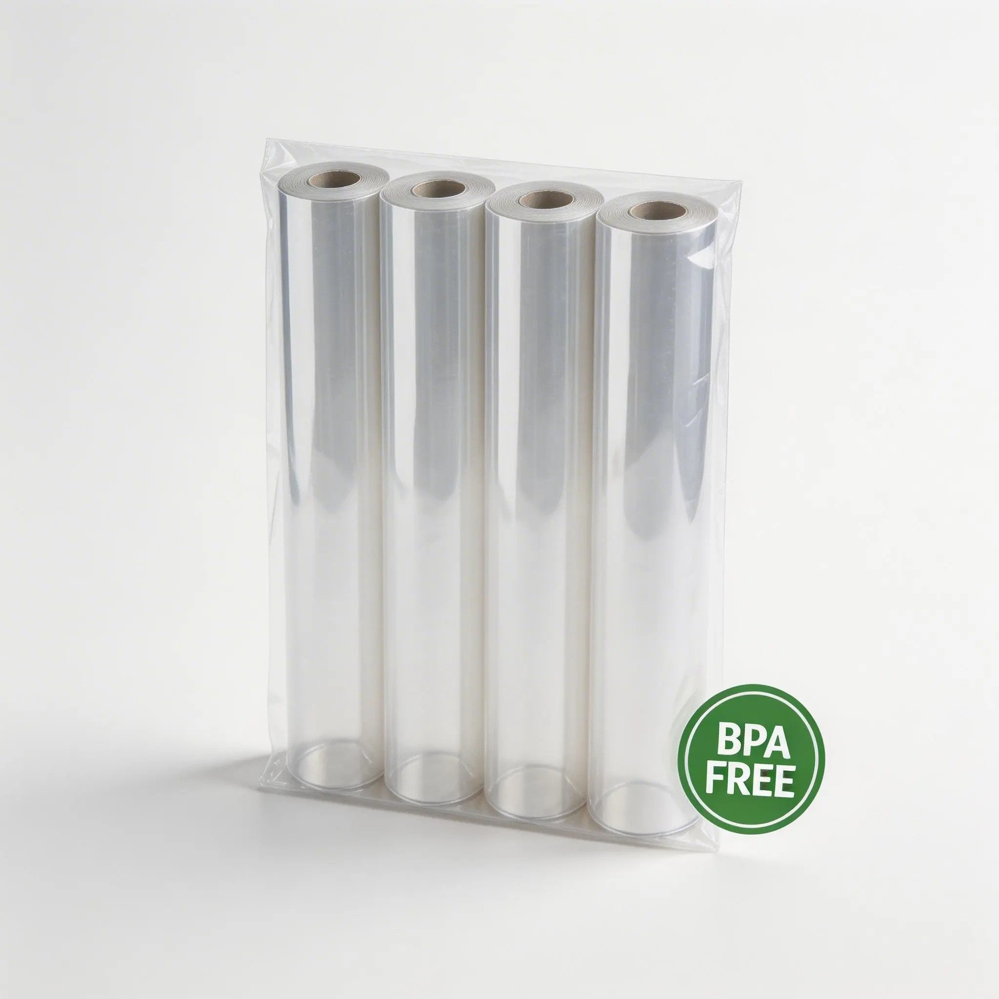 4 Stück Vakuumierfolie Rolle 28cm x 500cm – Strukturierte Vakuumierbeutel Folie für Sous-Vide & Lebensmittelaufbewahrung – Reißfest, BPA-frei, Kompatibel mit allen Vakuumiergeräten