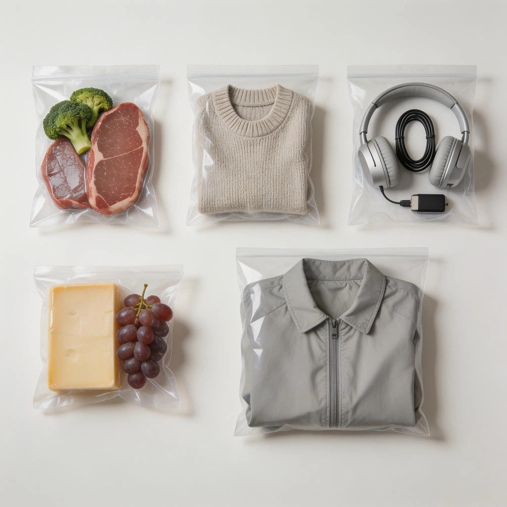 4 Stück Vakuumierfolie Rolle 25cm x 500cm – Strukturierte Vakuumierbeutel Folie für Sous-Vide & Lebensmittelaufbewahrung – Reißfest, BPA-frei, Kompatibel mit allen Vakuumiergeräten