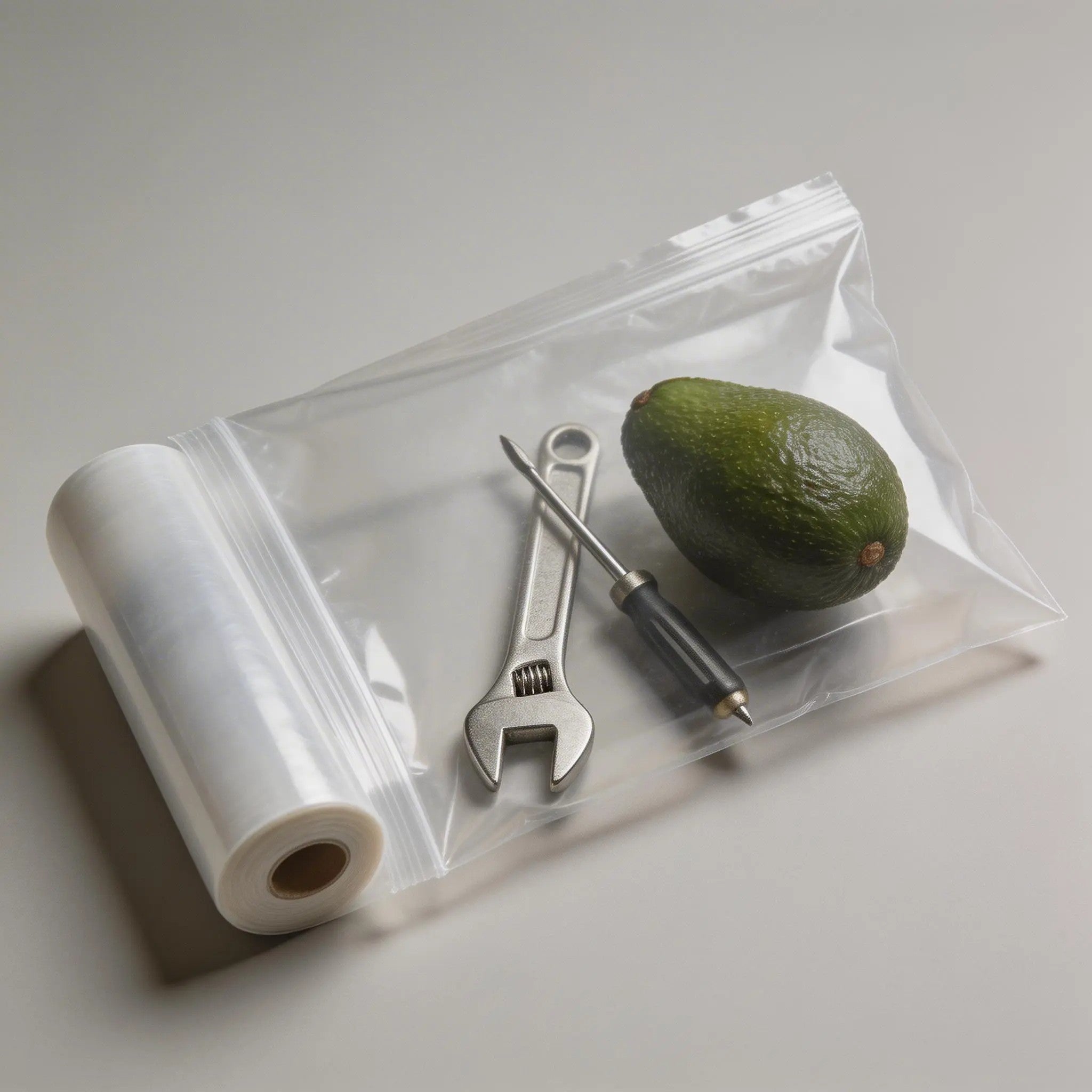 4 Stück Vakuumierfolie Rolle 20cm x 500cm – Strukturierte Vakuumierbeutel Folie für Sous-Vide & Lebensmittelaufbewahrung – Reißfest, BPA-frei, Kompatibel mit allen Vakuumiergeräten