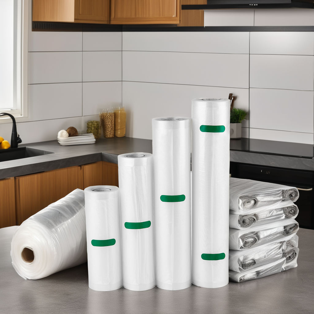 Andiona Vakuumierfolien Rollen [5er Set – Verschiedene Größen]